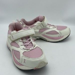 DR COMFORT Victory Pink White Walking Shoes Sneakers Womens Size 7.5 W